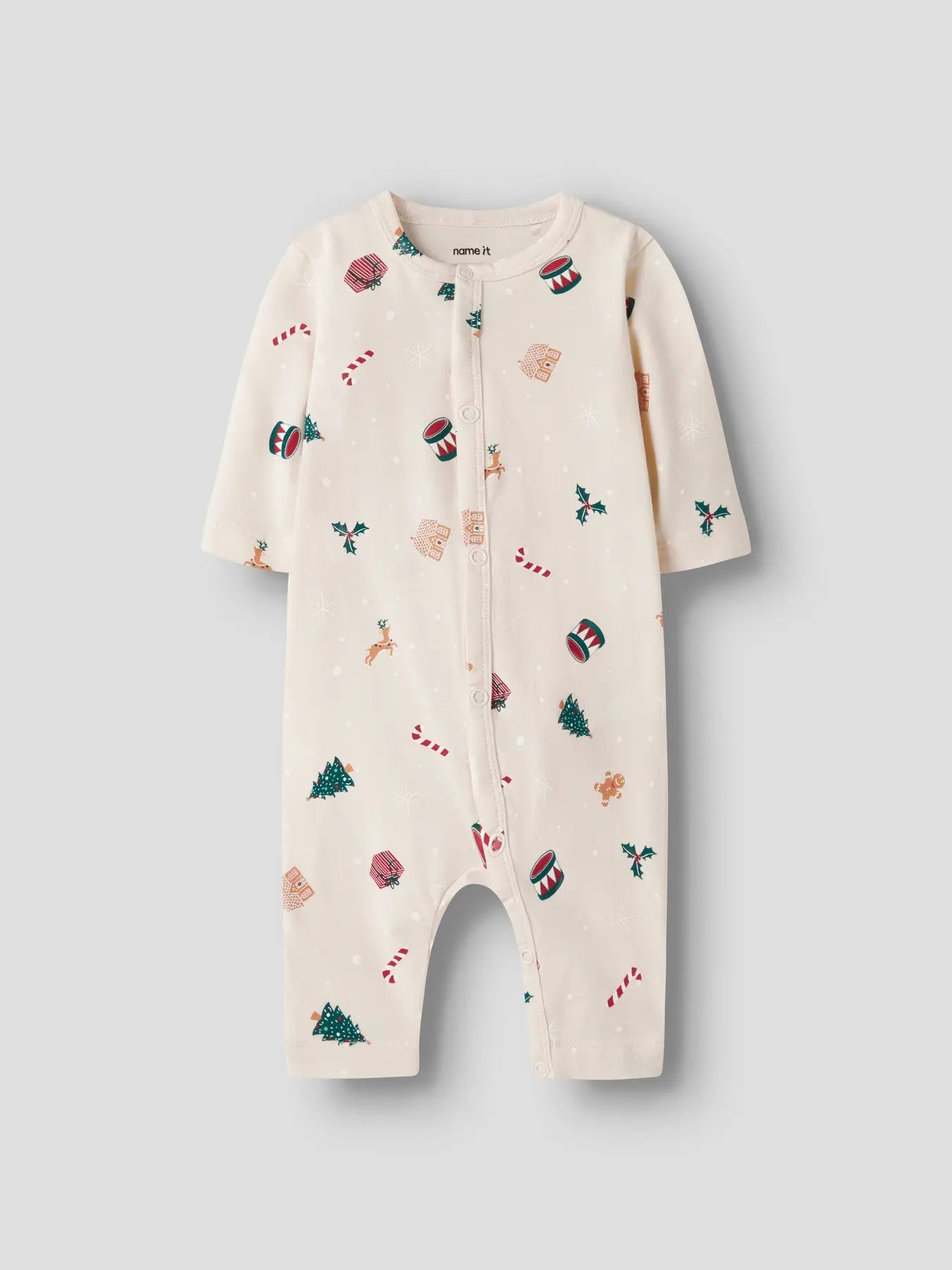 Pre-Order | NBNVISMAS LS NIGHTSUIT - Whitecap Gray