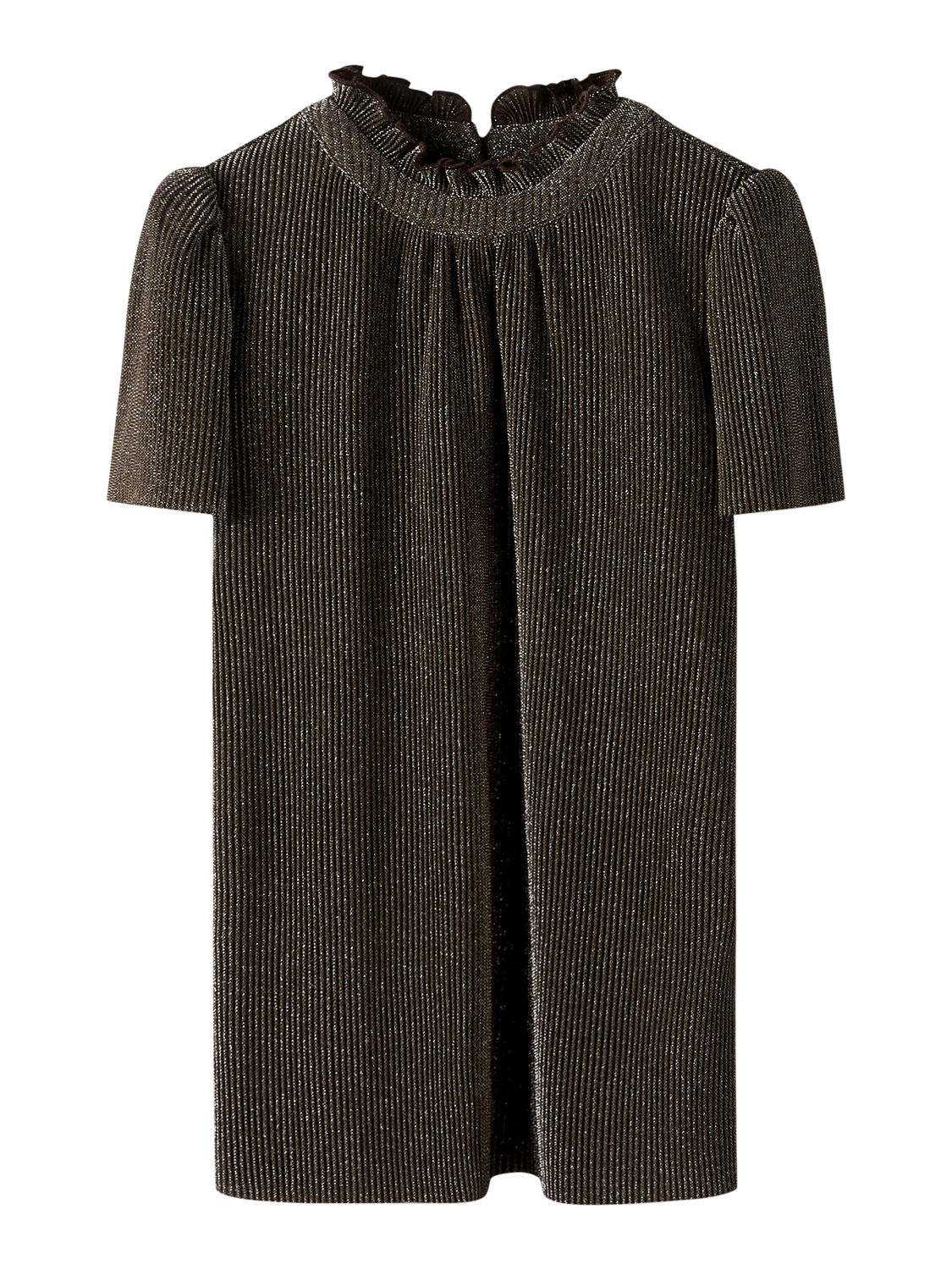 Pre-Order | NKFOLILIANE SS TOP - Dark Earth