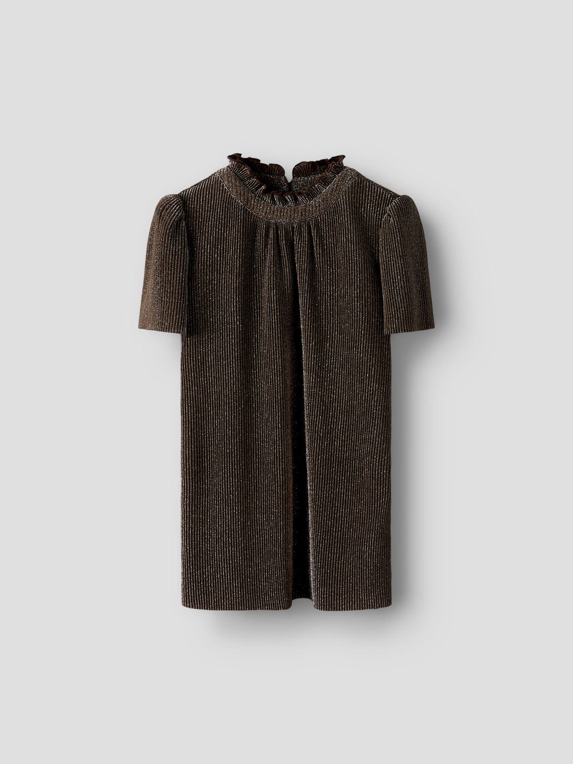 Pre-Order | NKFOLILIANE SS TOP - Dark Earth