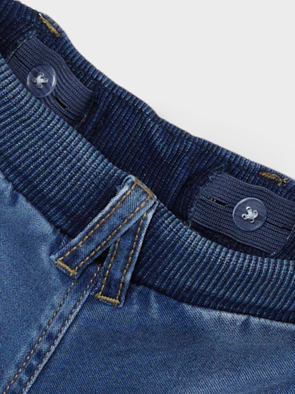 NMMBEN Shorts - Medium Blue Denim