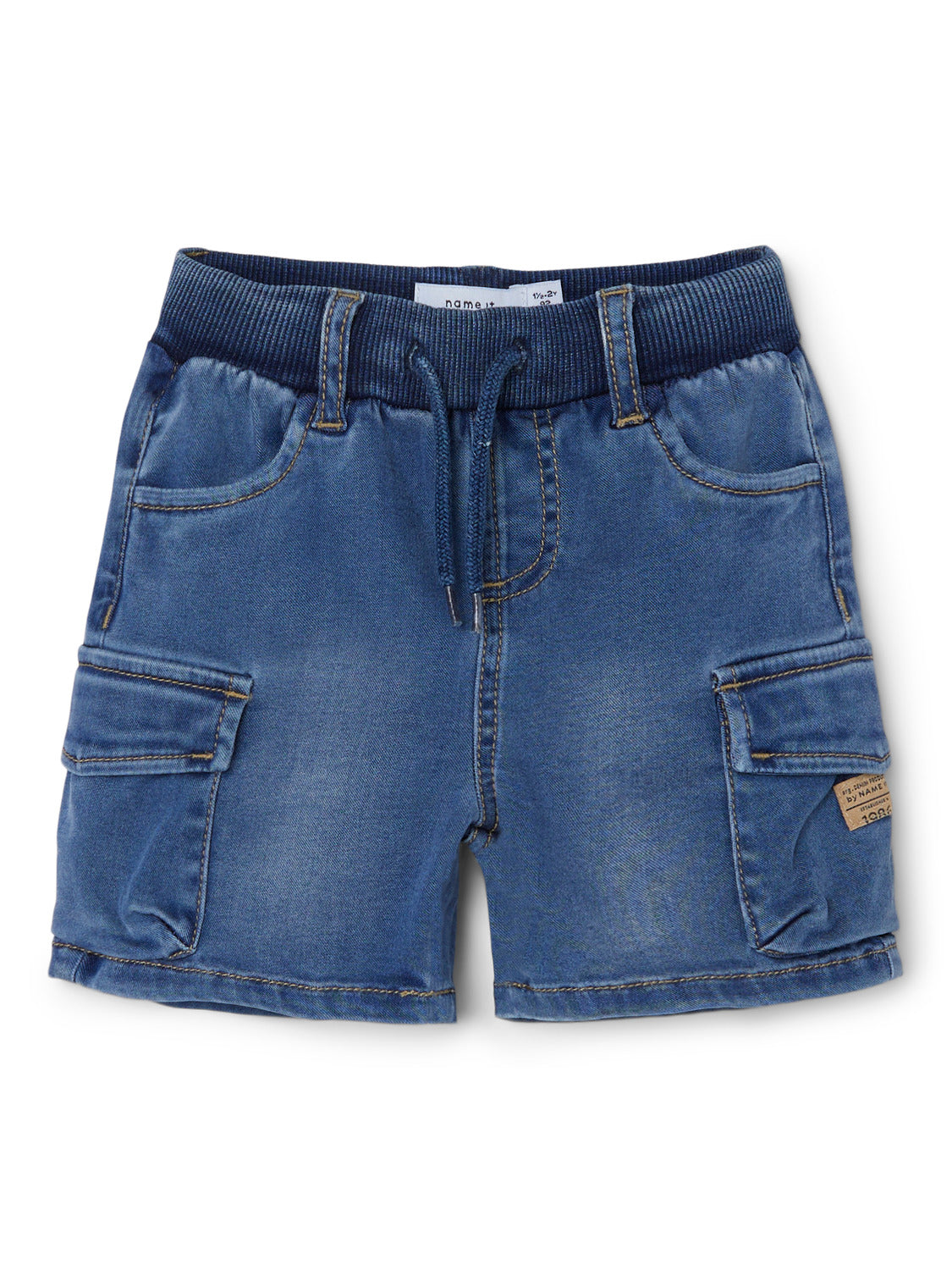 NMMBEN Shorts - Medium Blue Denim