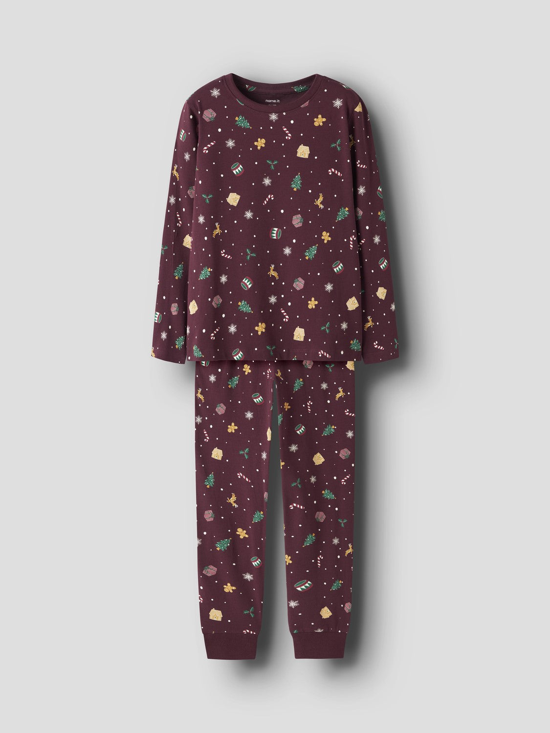 Pre-Order | NMNVISMAS LS NIGHTSET - Burgundy