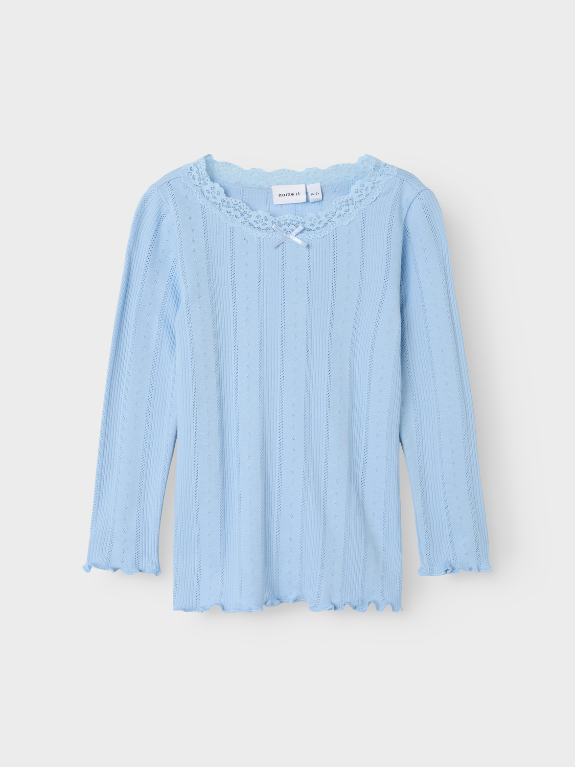 NMFFREDA T-Shirt - Chambray Blue