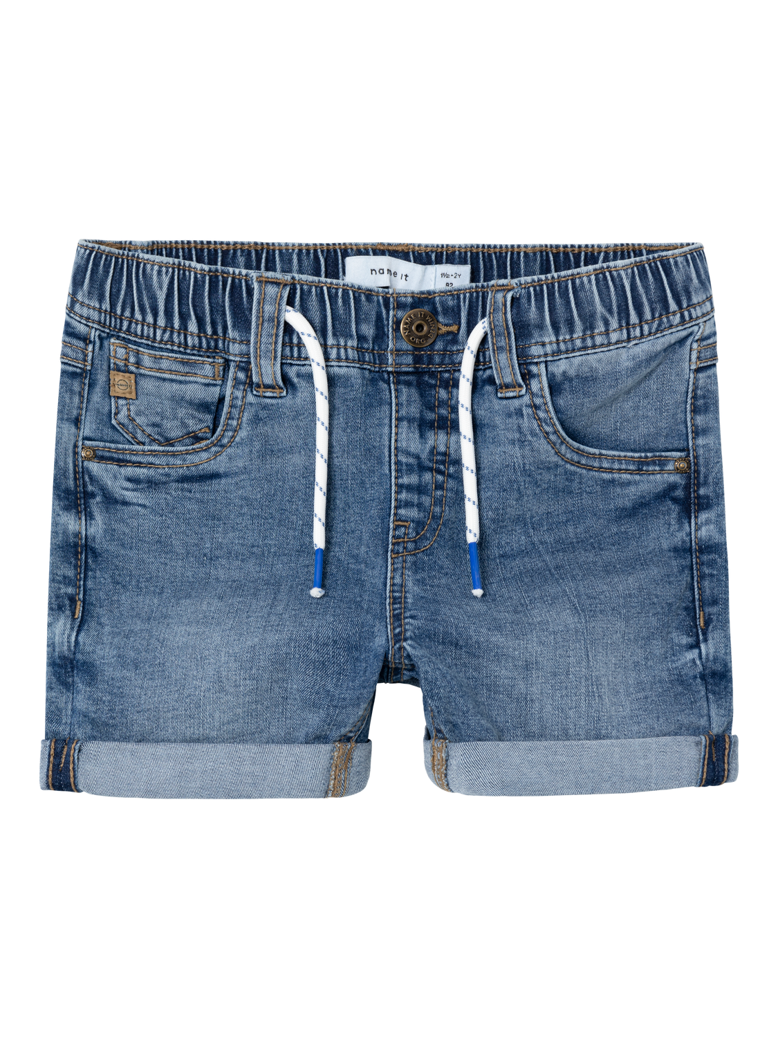 NMMRYAN Shorts - Medium Blue Denim