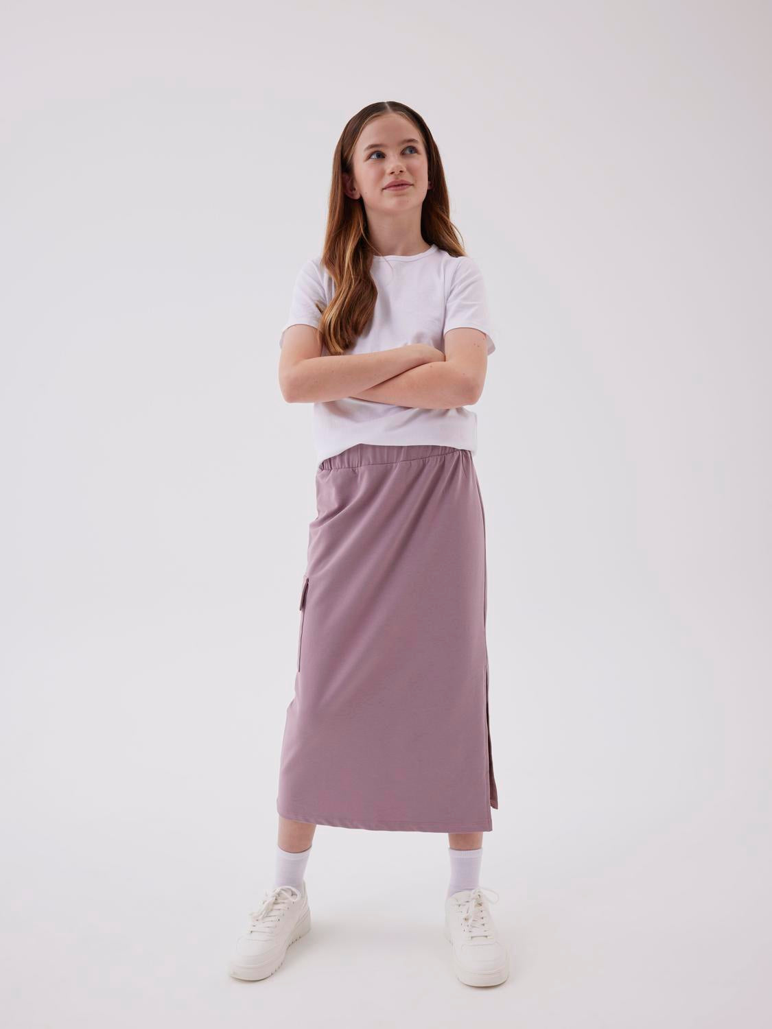 NKFHELISEA Skirts - Elderberry