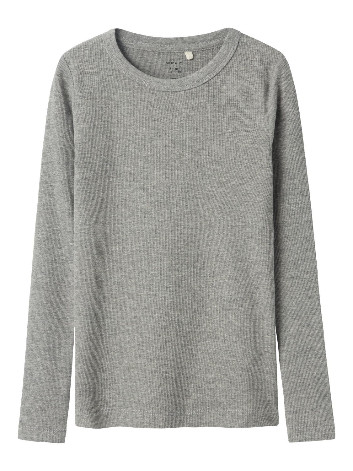 NKFNAKAL T-Shirts & Tops - Grey Melange