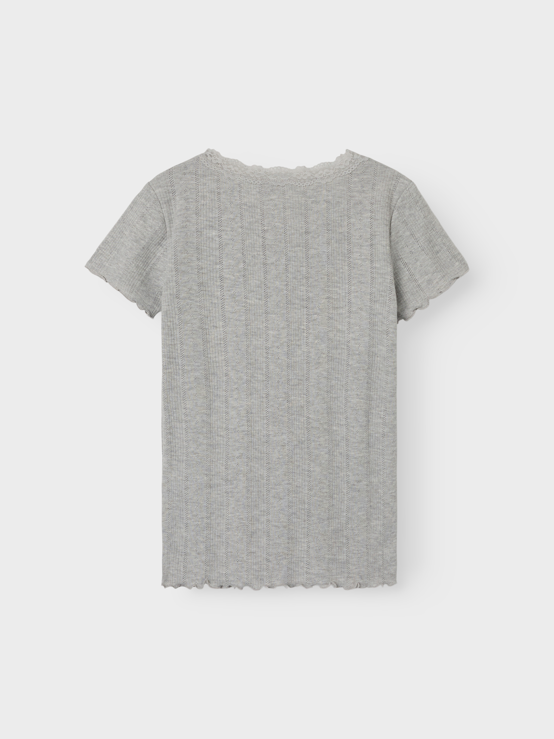 NKFFREDA T-Shirts & Tops - Light Grey Melange