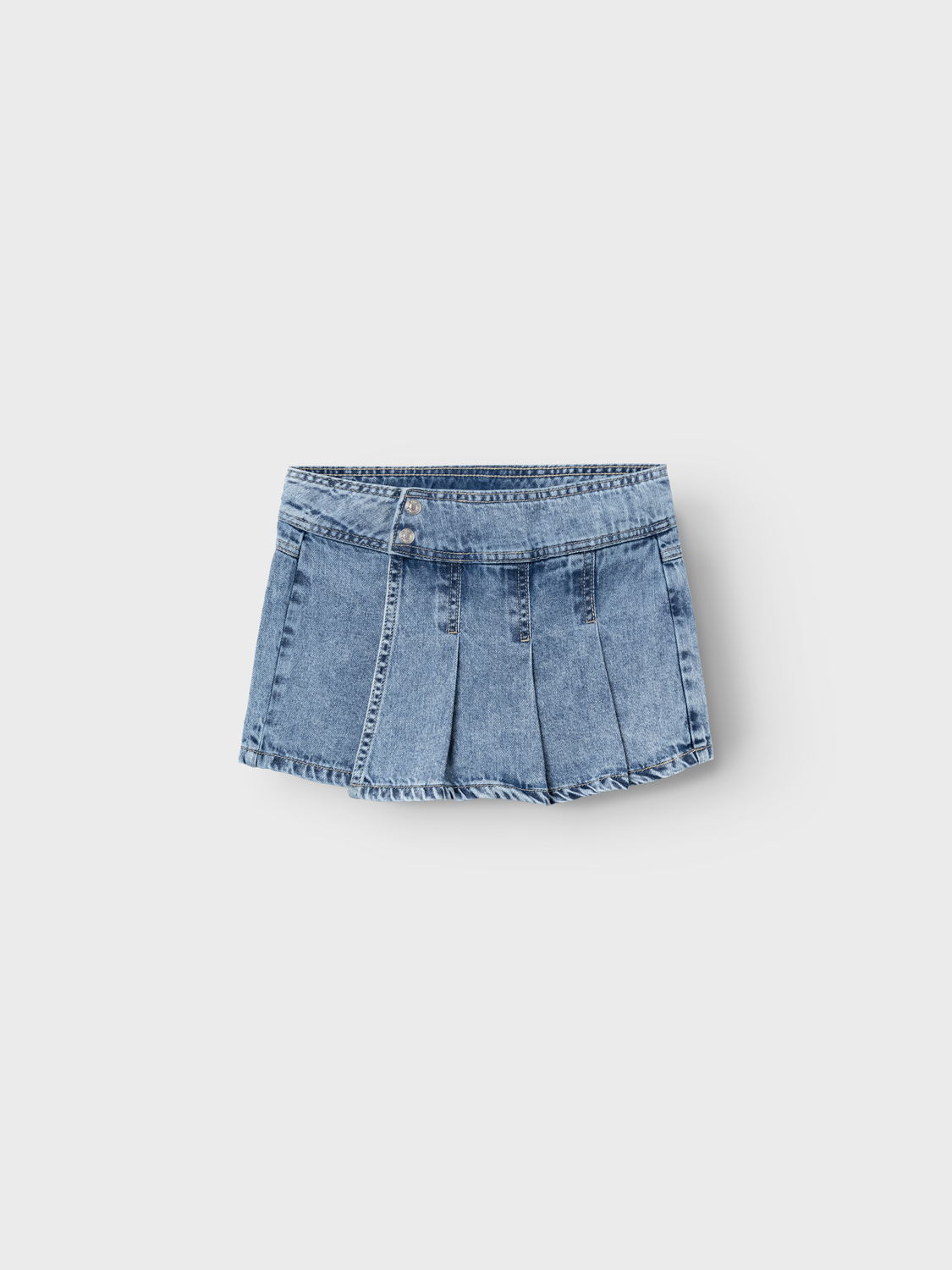 NKFBELLA Shorts - Light Blue Denim