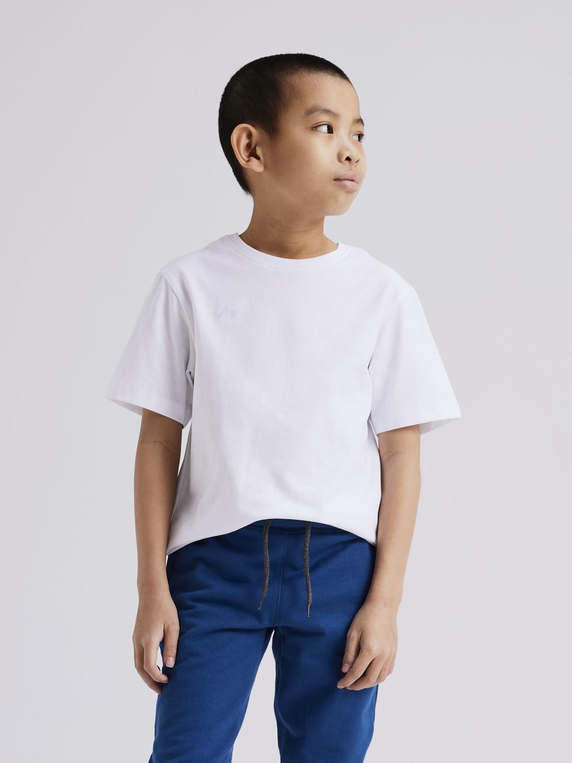 NKMGREG T-Shirts & Tops - Bright White