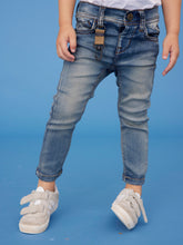 Indlæs billede til gallerivisning NMMTHEO Jeans - Medium Blue Denim

