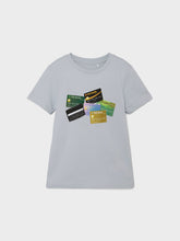 Indlæs billede til gallerivisning NKMJANNICK T-shirts &amp; Tops - Gray Dawn
