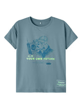 Indlæs billede til gallerivisning NKMJOLARS T-Shirts &amp; Tops - Smoke Blue
