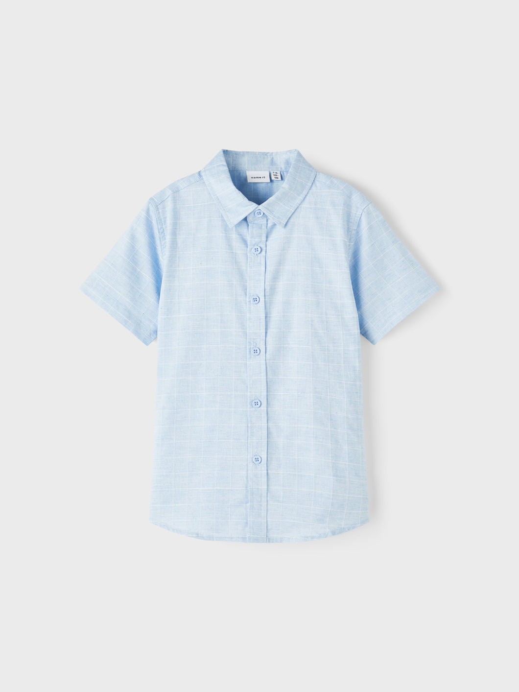 NKMHUHOLLE Shirts - Medium Blue Denim