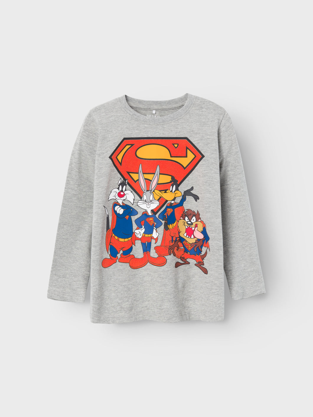 NMMALVUX T-Shirts & Tops - Grey Melange