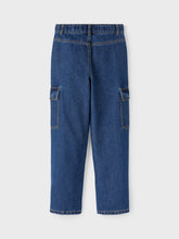 Indlæs billede til gallerivisning NKFROSE Jeans - Dark Blue Denim
