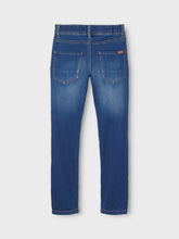 Indlæs billede til gallerivisning NKMROBIN Jeans - Dark Blue Denim
