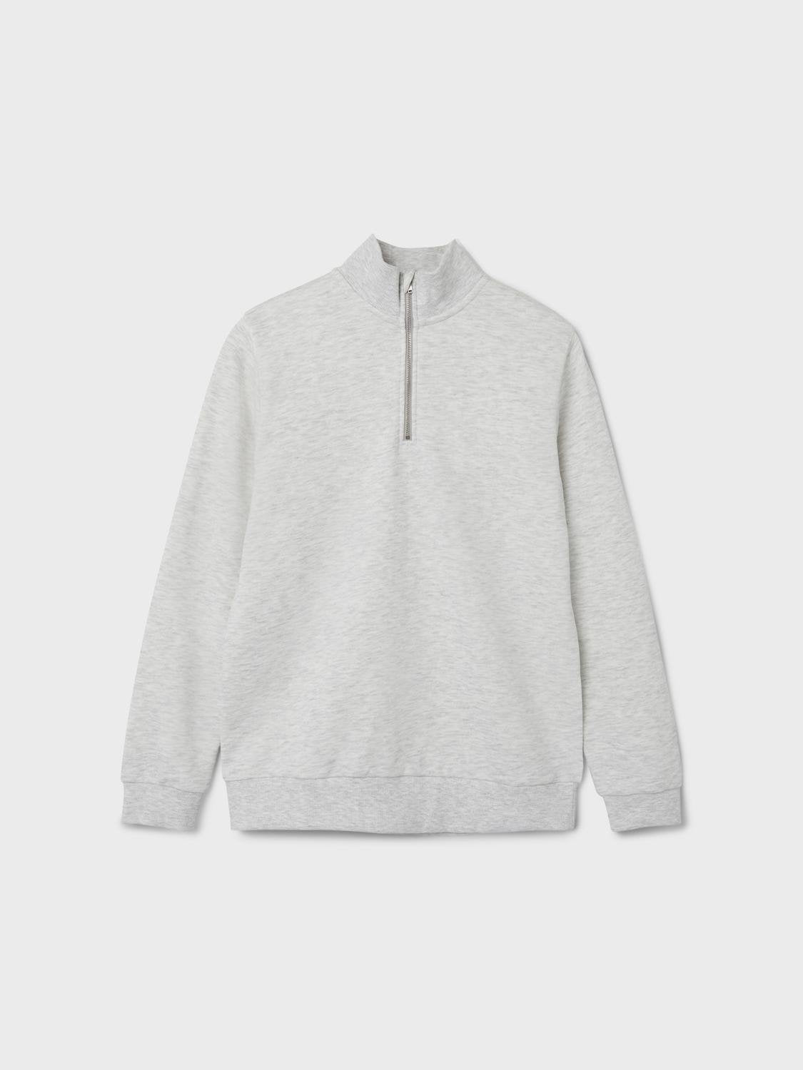 NLMHING Sweatshirts - Light Grey Melange