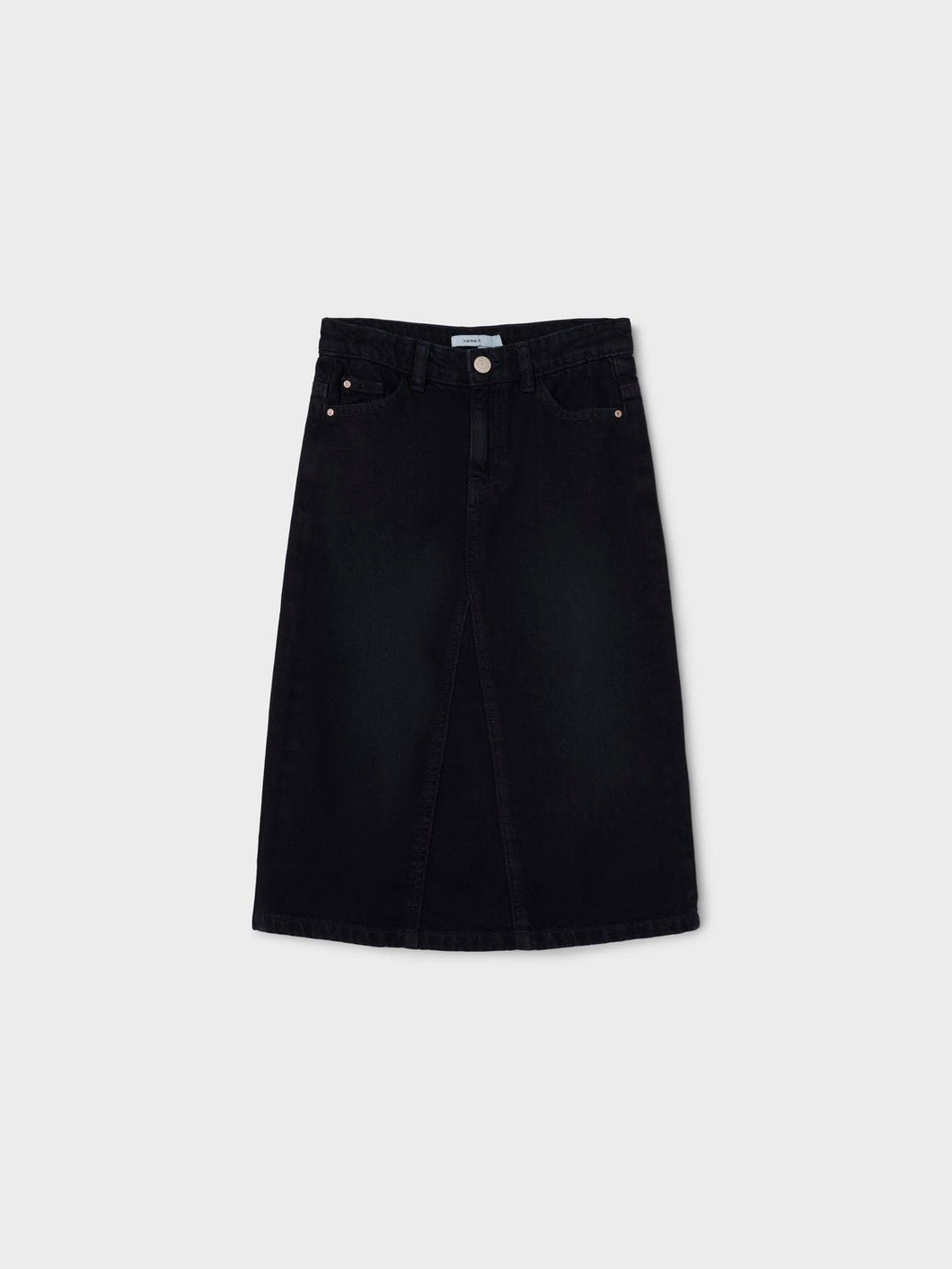 NKFLOUISE Skirts - Black Denim