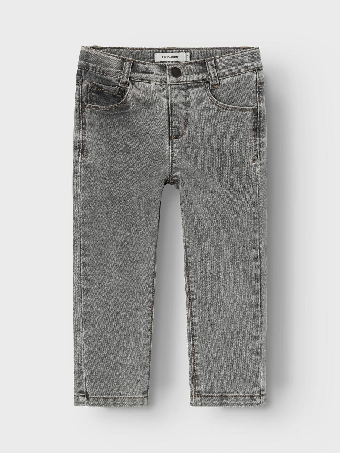 NMMRYAN Jeans - Light Grey Denim