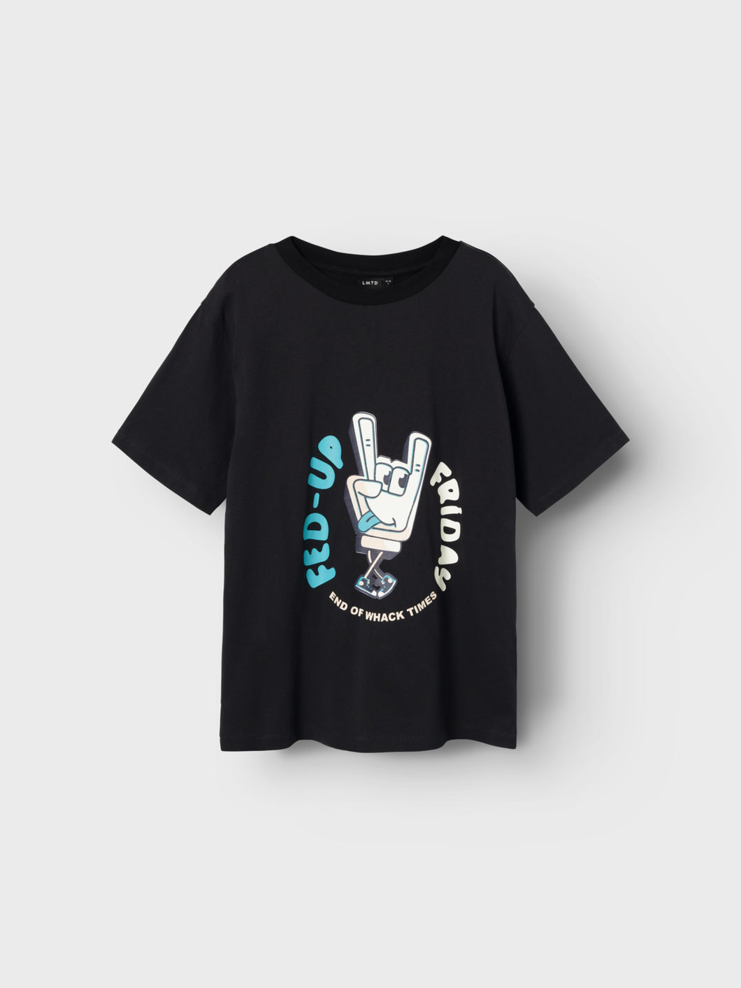 NLMKLUB T-Shirts & Tops - Black