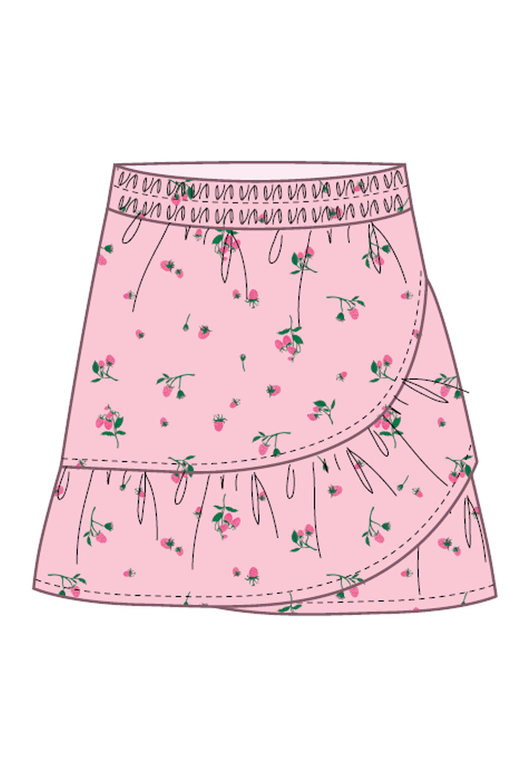 NKFHELEN Skirts - Cherry Blossom