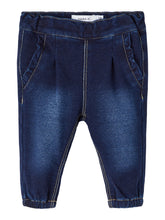 Indlæs billede til gallerivisning NBFBELLA Jeans - Dark Blue Denim
