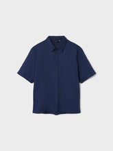 Indlæs billede til gallerivisning NLNHILL Shirts - Navy Blazer
