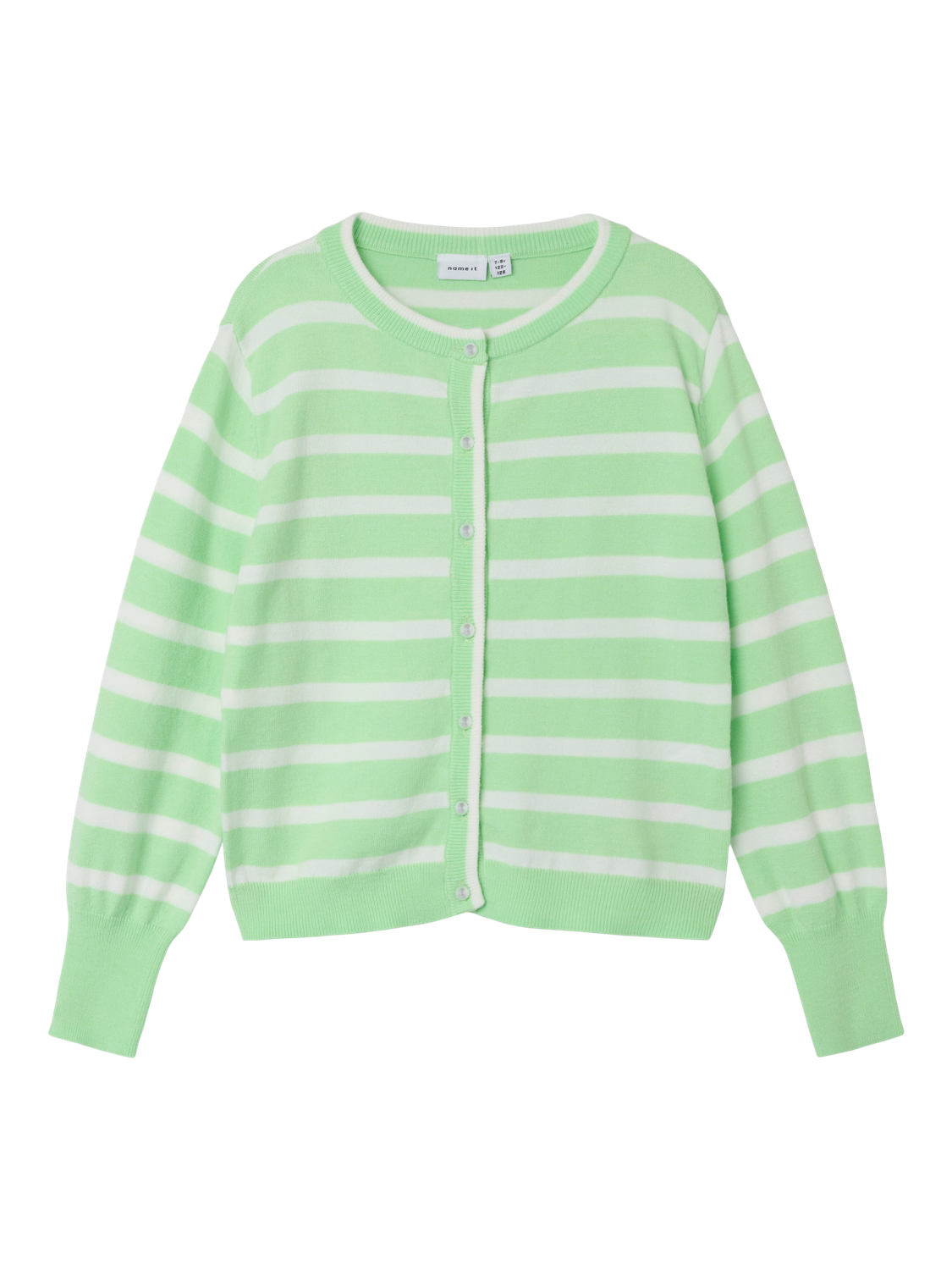 NKFDELAJLA Knit - Green Ash