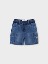 Indlæs billede til gallerivisning NMMBEN Shorts - Medium Blue Denim
