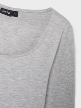 Indlæs billede til gallerivisning NLFROVA T-Shirts &amp; Tops - Light Grey Melange
