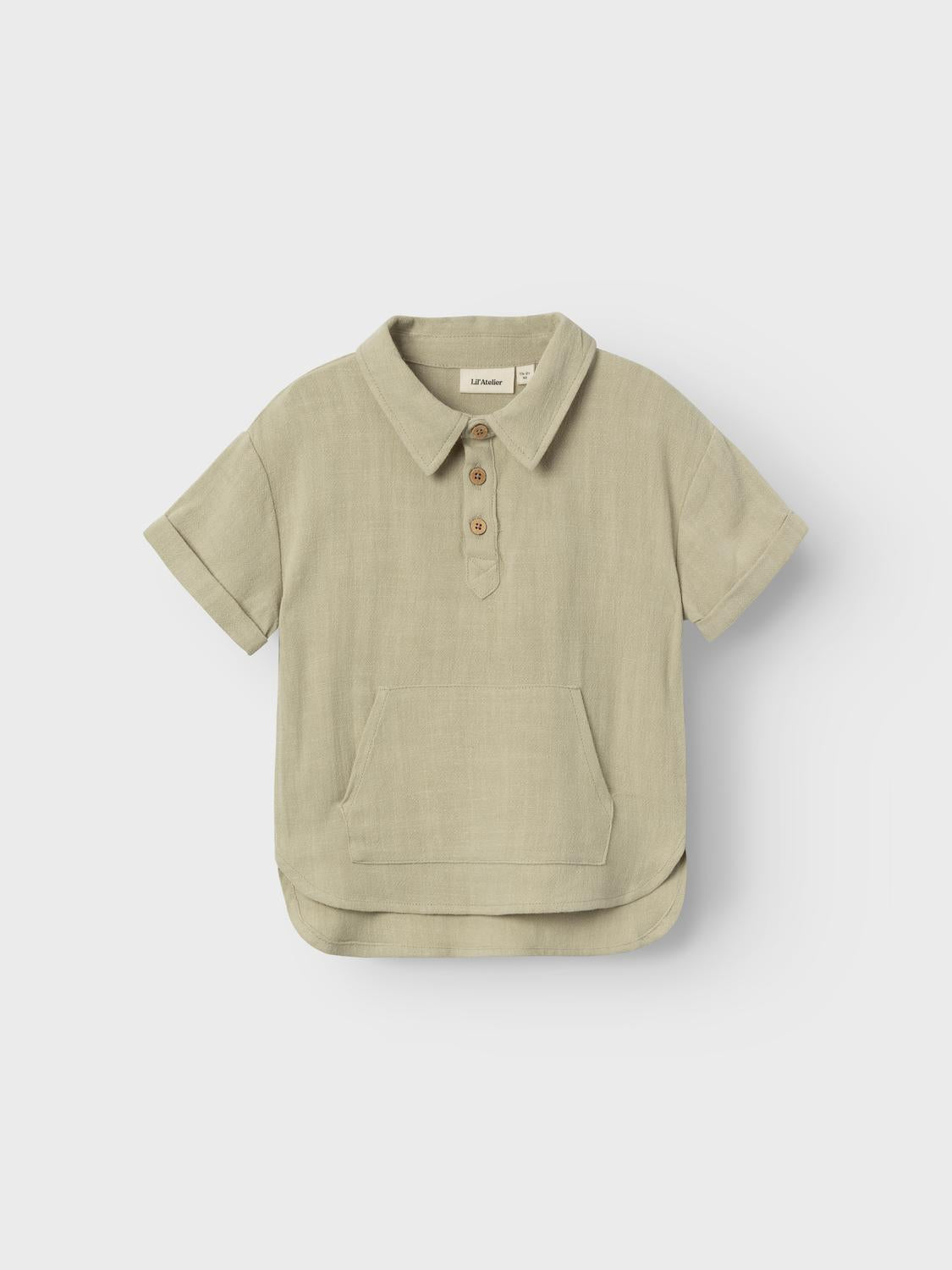 NMMDOLIE Shirts - Moss Gray