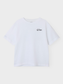 NKMFRAFFITI T-Shirts & Tops - Bright White