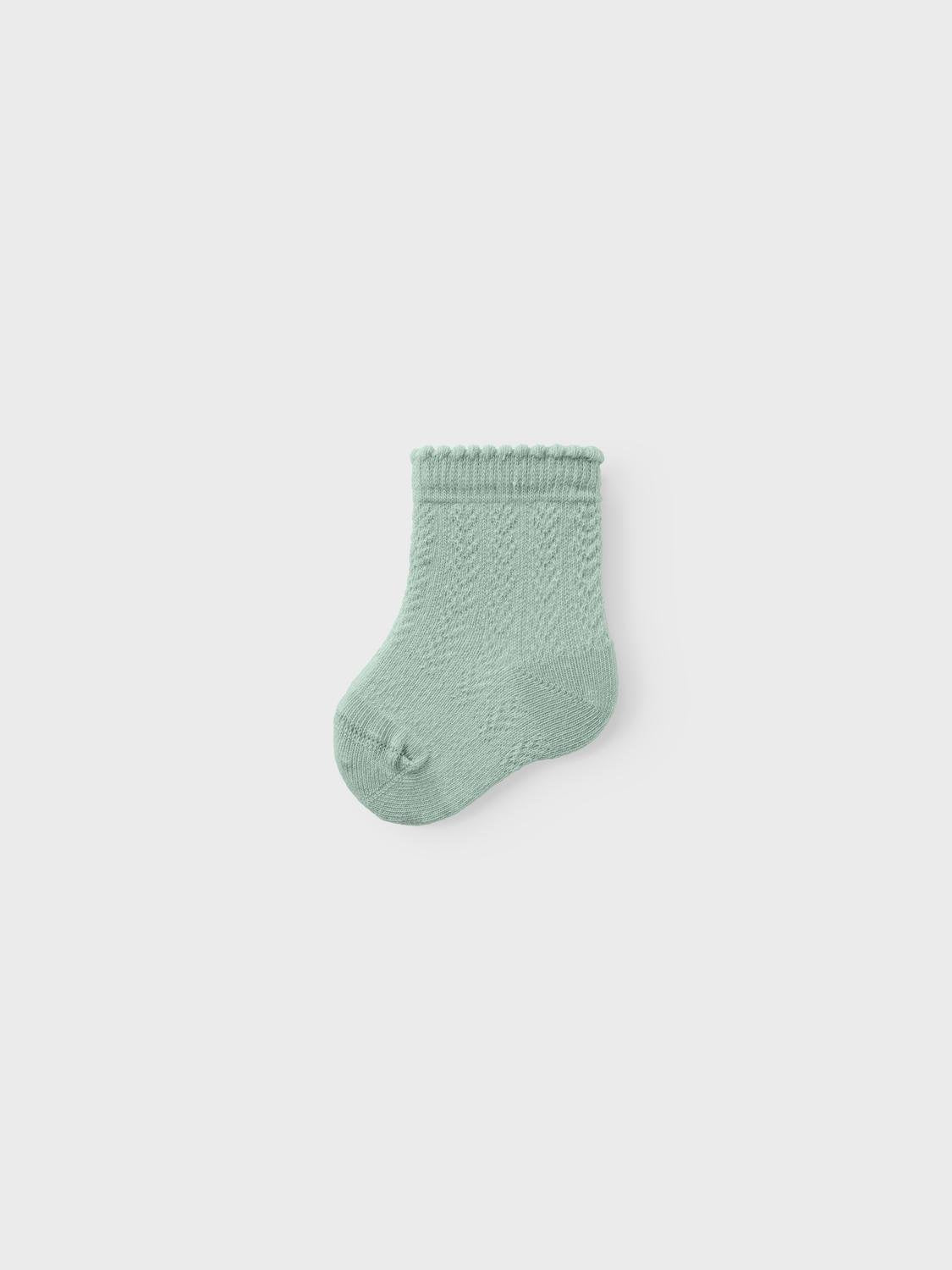 NBFDITTE Socks - Silt Green